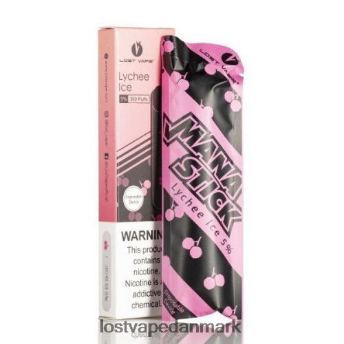 Lost Vape Mana engangspind | 300 pust | 1,2 ml litchi is 5% P4HP522 Lost Vape Copenhagen