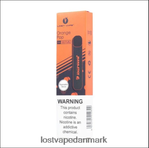 Lost Vape Mana engangspind | 300 pust | 1,2 ml orange pop 5% P4HP523 Lost Vape Near Me