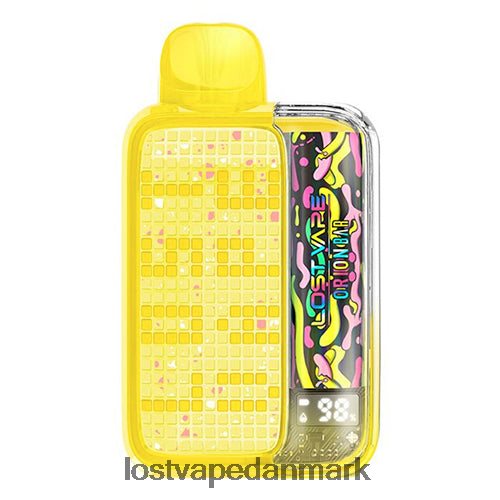 Lost Vape Orion bar engangs 10000 pust 20ml 50mg fersken mango vandmelon P4HP277 Lost Vape Review Danmark