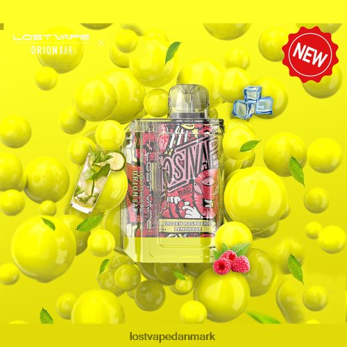 Lost Vape Orion engangsbar | 7500 pust | 18ml | 50 mg frossen hindbær limonade P4HP92 Lost Vape Copenhagen