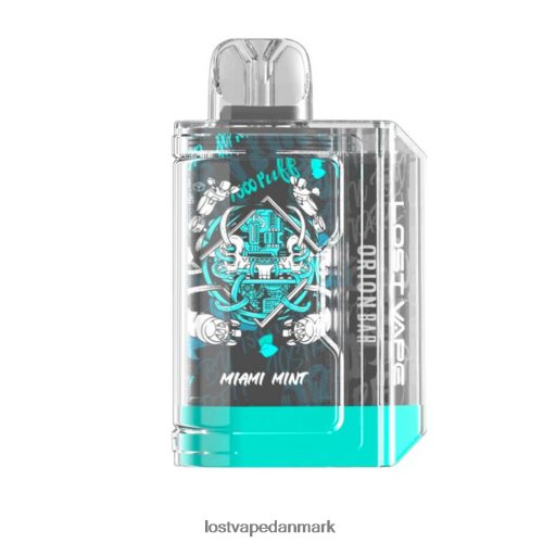Lost Vape Orion engangsbar | 7500 pust | 18ml | 50 mg miami mynte P4HP84 Lost Vape Pods Near Me