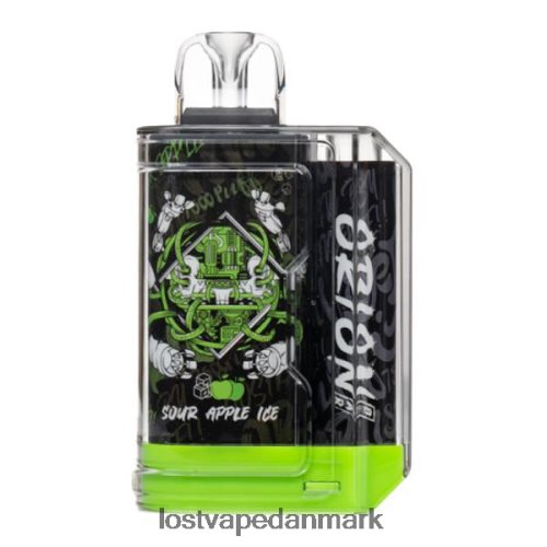 Lost Vape Orion engangsbar | 7500 pust | 18ml | 50 mg sur æbleis P4HP1 Lost Vape Danmark