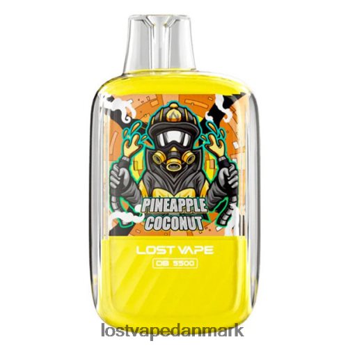 Lost Vape Orion ob5500 5500 pust 14ml 50mg engangs ananas kokos P4HP104 Lost Vape Pods Near Me