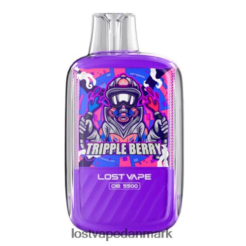 Lost Vape Orion ob5500 5500 pust 14ml 50mg engangs tredobbelt bær P4HP108 Lost Vape Price Danmark