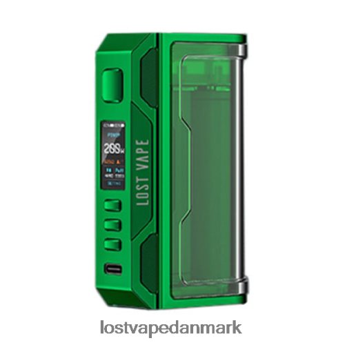 Lost Vape Thelema quest 200w mod grøn/klar P4HP185 Lost Vape Flavors Danmark