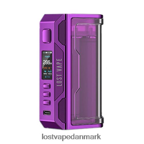 Lost Vape Thelema quest 200w mod lilla/klar P4HP187 Lost Vape Review Danmark