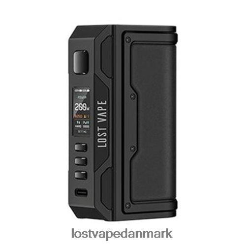 Lost Vape Thelema quest 200w mod sort/læder P4HP181 Lost Vape Danmark