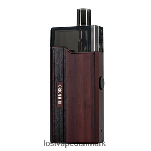 Lost Vape Orion mini pod kit claret rødt træ P4HP302 Lost Vape Copenhagen