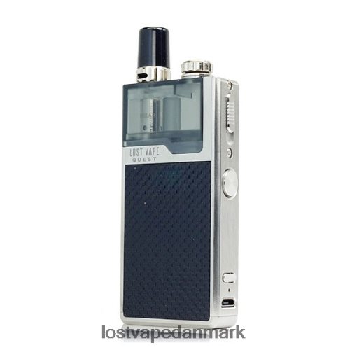 Lost Vape Quest orion q pod enhed komplet sæt sølv/sort vævning P4HP468 Lost Vape Price Danmark