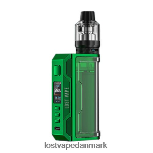 Lost Vape Thelema quest 200w sæt grøn/klar P4HP146 Lost Vape Wholesale