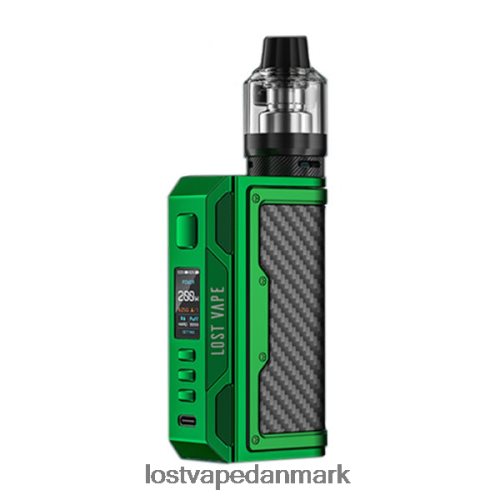 Lost Vape Thelema quest 200w sæt grøn/kulfiber P4HP145 Lost Vape Flavors Danmark