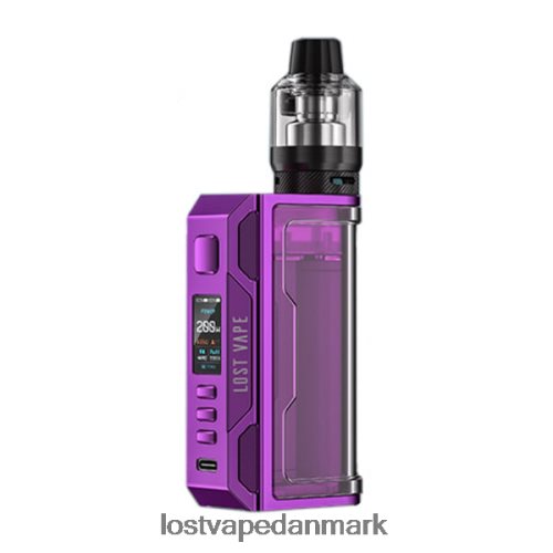 Lost Vape Thelema quest 200w sæt lilla/klar P4HP148 Lost Vape Price Danmark