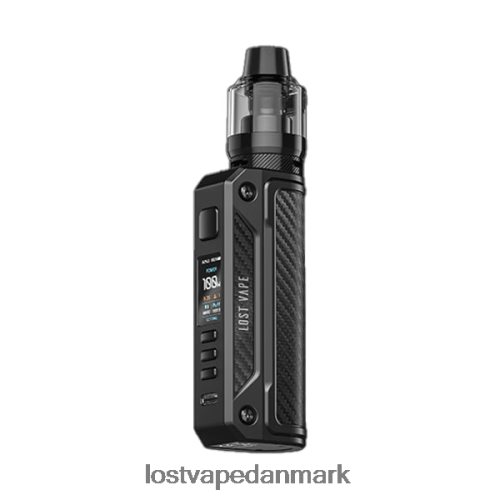 Lost Vape Thelema solo 100w sæt sort/kulfiber P4HP171 Lost Vape Danmark