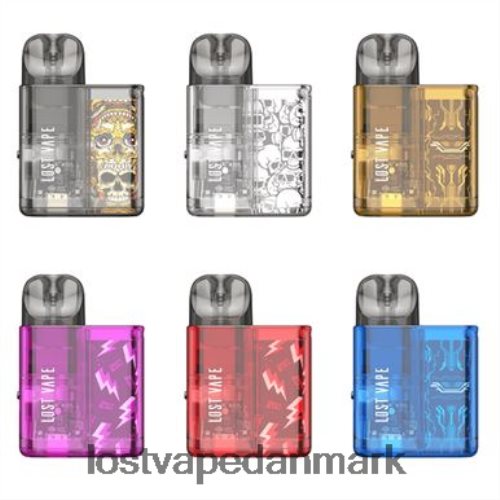 Lost Vape URSA Baby pod kit påfugl sort P4HP368 Lost Vape Price Danmark