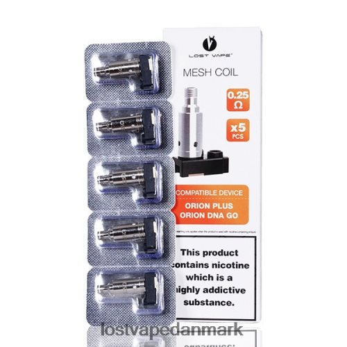 Lost Vape Orion plus dna-erstatningsspoler (5-pak) 0,25 ohm P4HP36 Lost Vape Wholesale