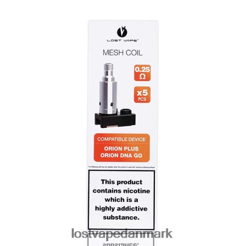 Lost Vape Orion plus dna-erstatningsspoler (5-pak) 0,5 ohm P4HP326 Lost Vape Wholesale