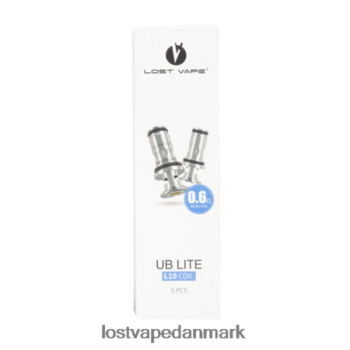 Lost Vape UB lite spoler (5-pak) l10 0,6ohm spole P4HP122 Lost Vape Copenhagen
