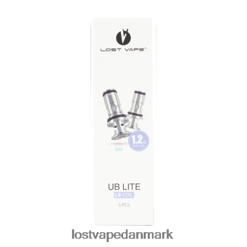 Lost Vape UB lite spoler (5-pak) l8 1,2ohm spole P4HP121 Lost Vape Danmark