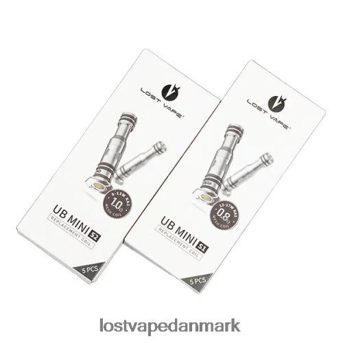 Lost Vape UB mini udskiftningsspoler (5-pak) 0,8 ohm P4HP8 Lost Vape Price Danmark