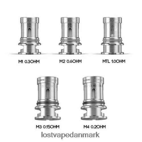 Lost Vape Ultra boost coils (5-pak) m4 v2 0,2 ​​ohm P4HP349 Lost Vape Contact